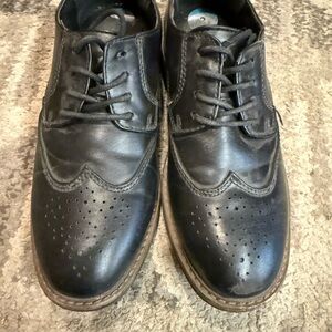 Classic Black Leather Men's Shoes